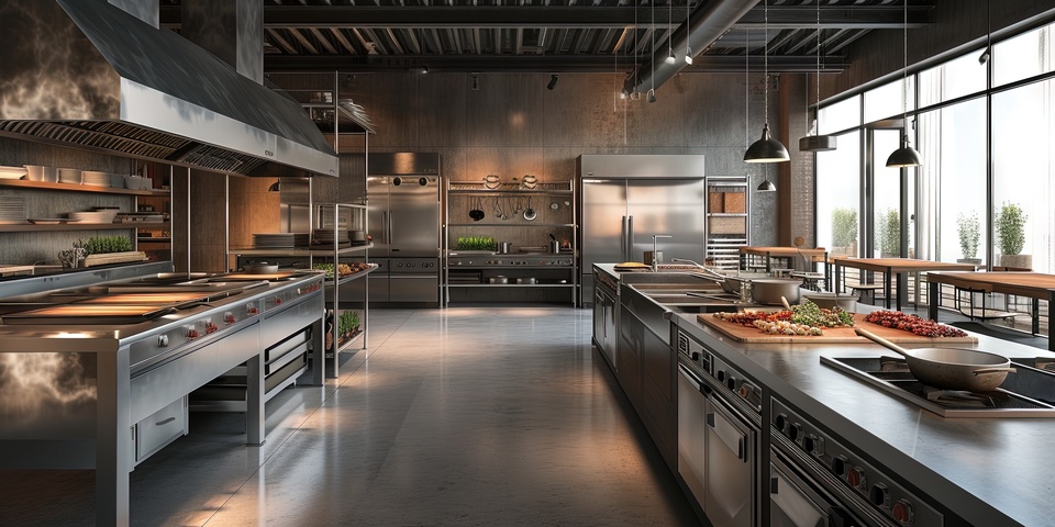 Manutenção preventiva em cozinha comercial