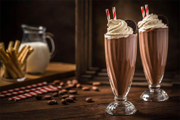 milkshake de chocolate