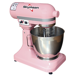 PLANETARY MIXER, PINK, MULTIPLE SPEEDS, 6 LITERS