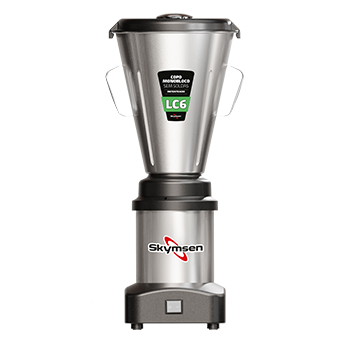 LIQUIDIFICADOR COMERCIAL INOX, COPO MONOBLOCO INOX
