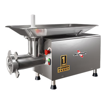 PICADOR DE CARNE INOX, BOCA 98 INOX