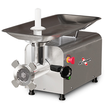 PICADOR DE CARNE INOX, BOCA 22 INOX