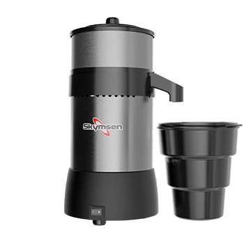 CITRUS JUICER, STAINLESS STEEL, STAINLESS STEEL LIQUIDS CHAMBER