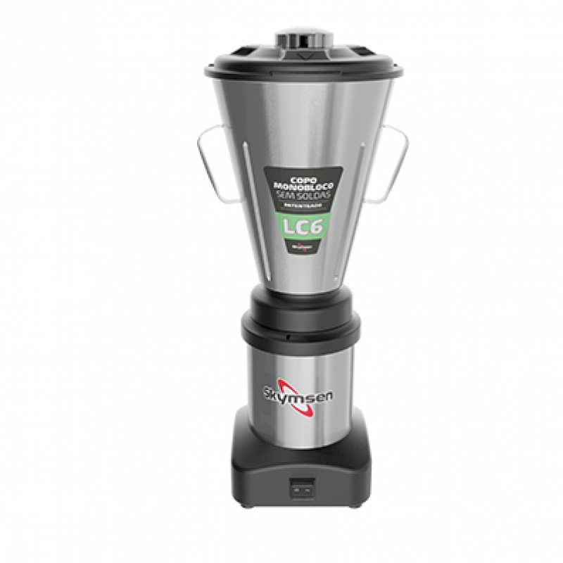 LIQUIDIFICADOR COMERCIAL INOX, COPO MONOBLOCO INOX
