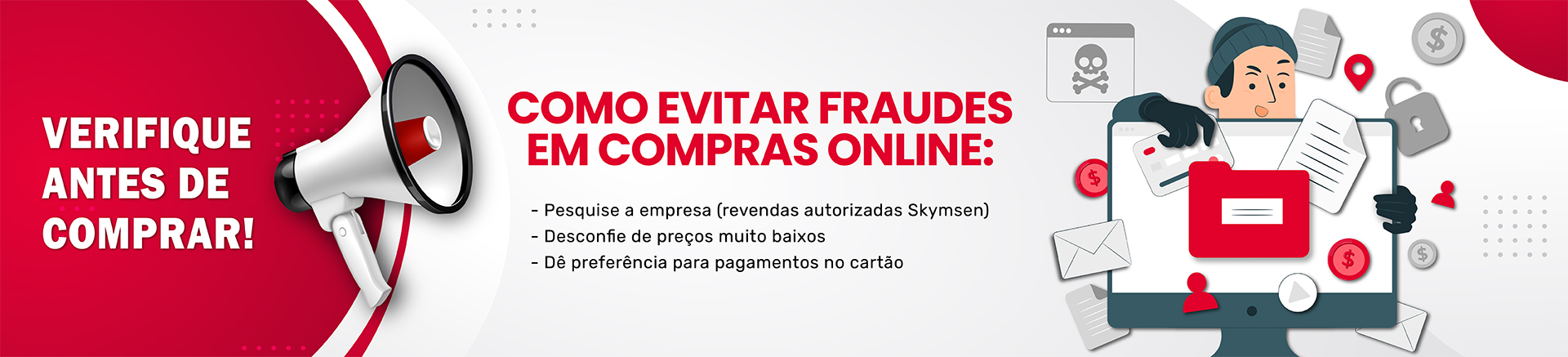 Evite fraude em compras online