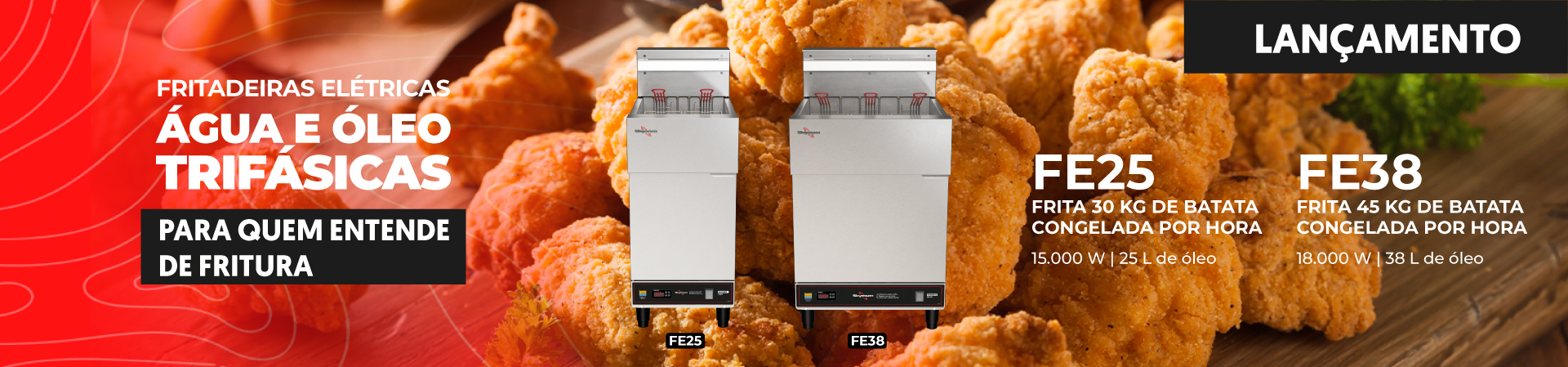 Fritadeiras Água e Óleo