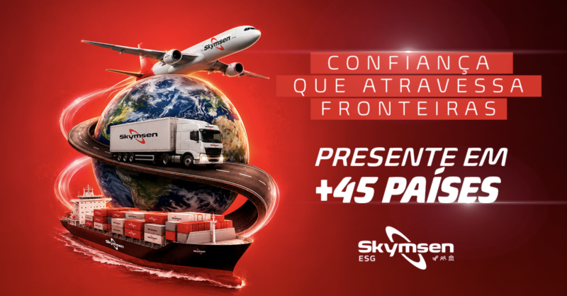 Presença global: a confiança Skymsen atravessando fronteiras em 45 países